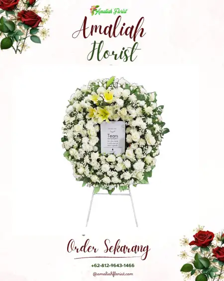 Krans Bunga Duka Baturno